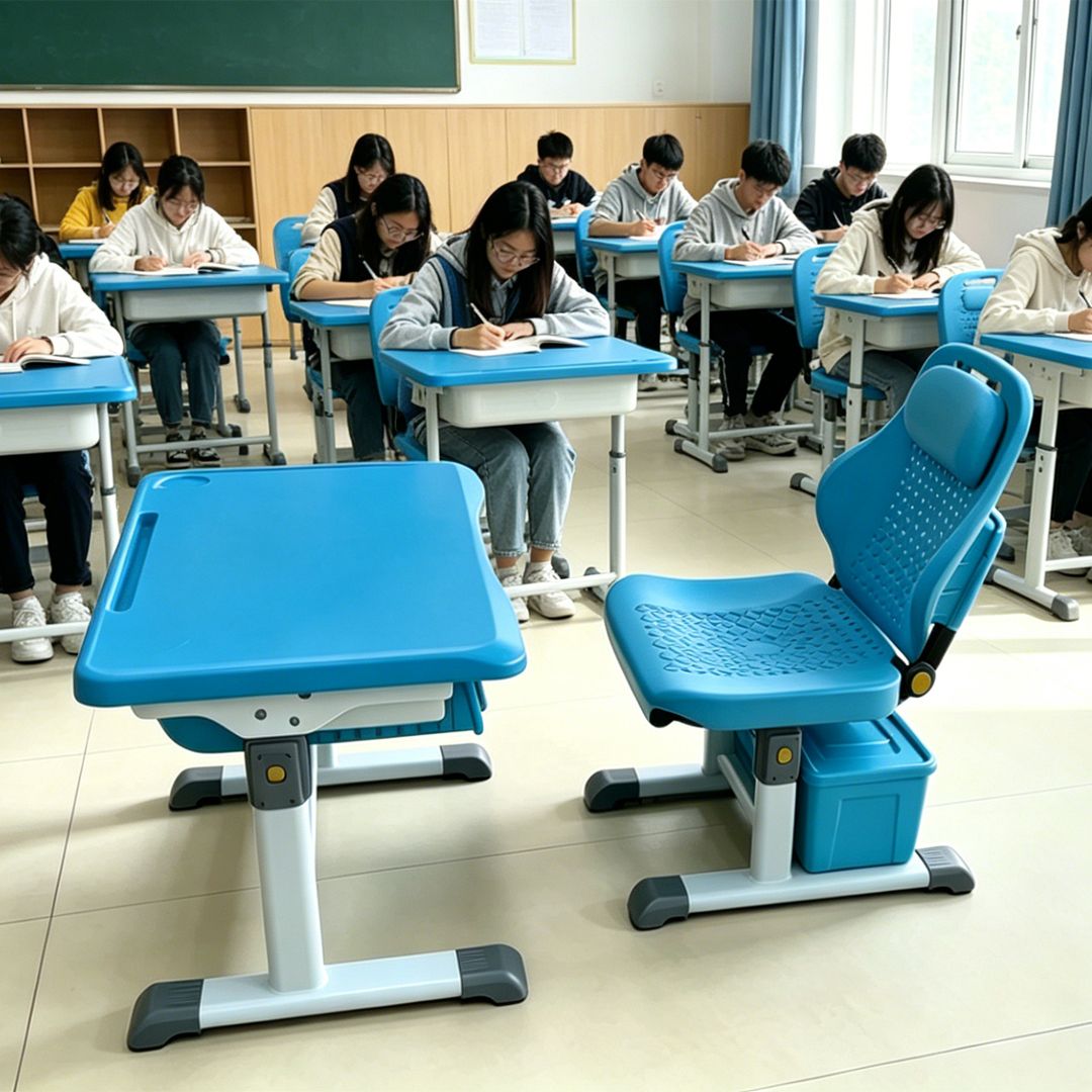 课桌椅（蓝色）